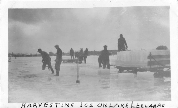 Frozen Over – Ice Harvesting, Travel, & Play – Leelanau Historical ...